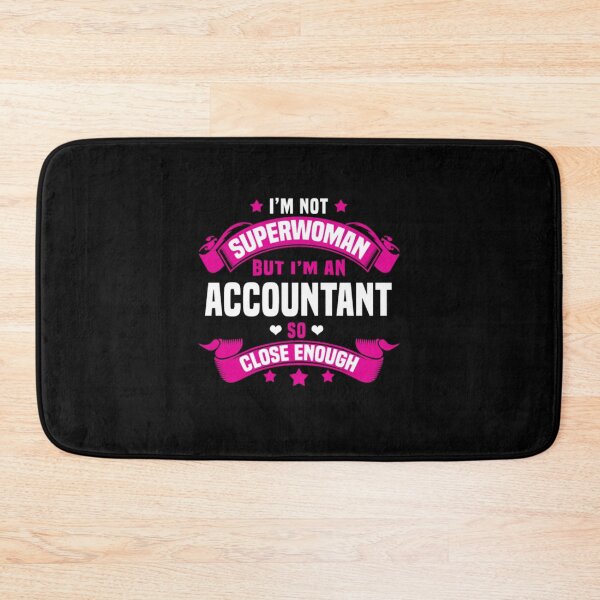 Item preview, Accountant superwoman designed and sold by aryagiri.