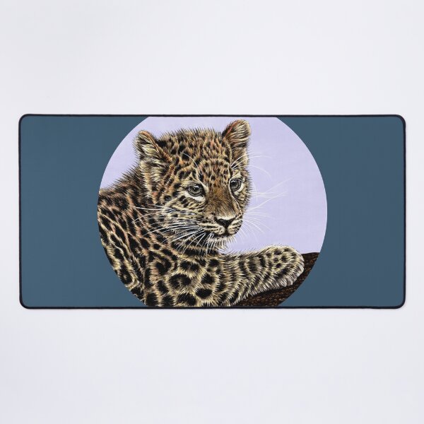 Item preview, Amur leopard cub designed and sold by LorenDowding.