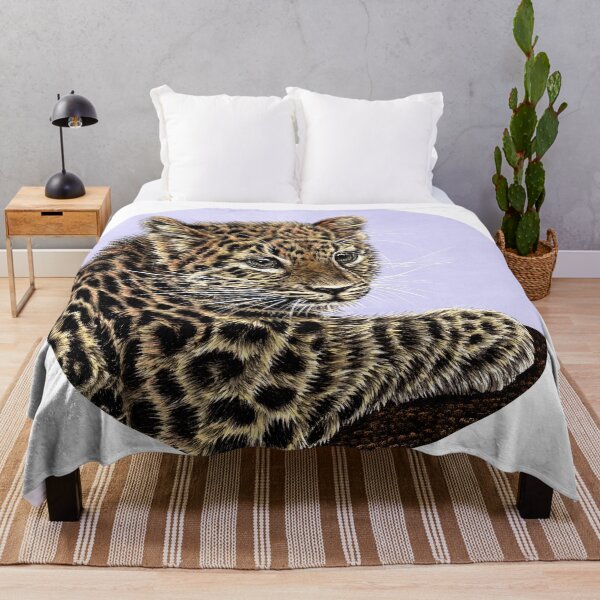 Item preview, Amur leopard cub designed and sold by LorenDowding.