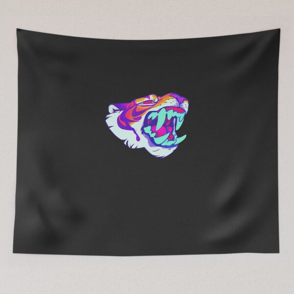 Item preview, Tiger fade Sticker designed and sold by MarcusSherburne.