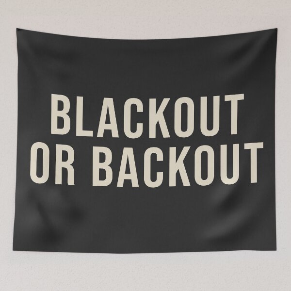 Item preview, Blackout or Backout designed and sold by ngtors.