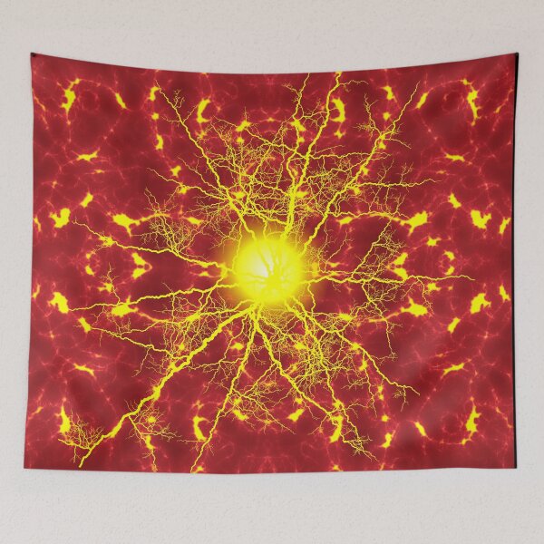 Item preview, 65 MCMLXV Cosplay Red Speedforce Golden Lightning Pattern designed and sold by 65 MCMLXV.