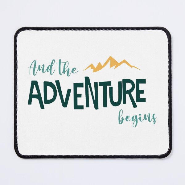 Item preview, And the adventure begins designed and sold by KittyCat08.
