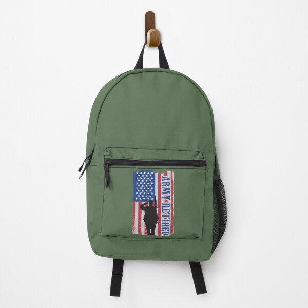 Item preview, Distressed USA Flag Army Retired - Present Military designed and sold by SilkenDove.