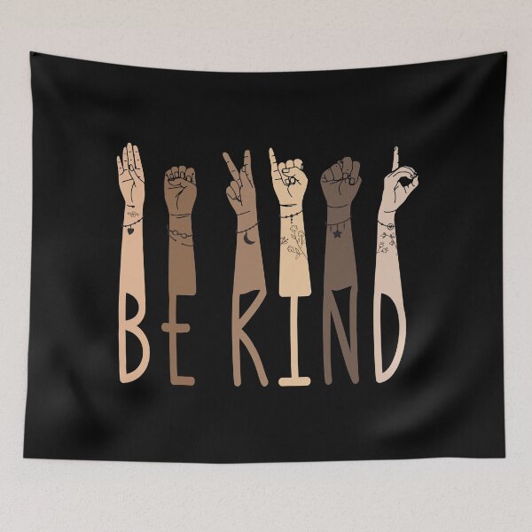 Item preview, Be Kind Sign Language designed and sold by Wishinglob.