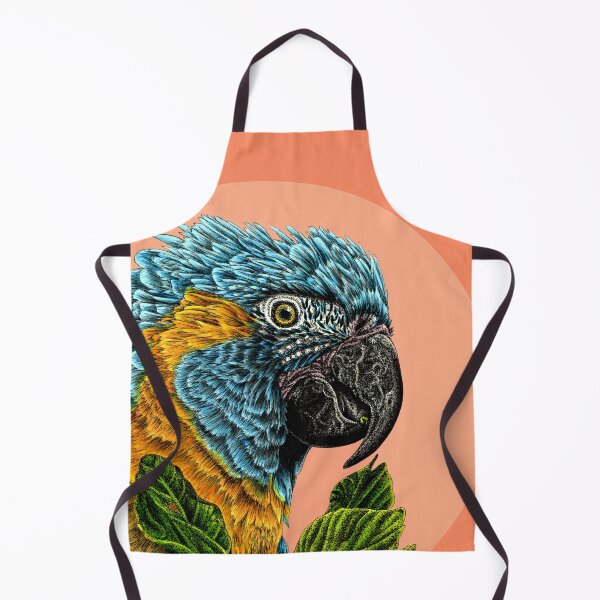 Item preview, Blue throated macaw parrot designed and sold by LorenDowding.