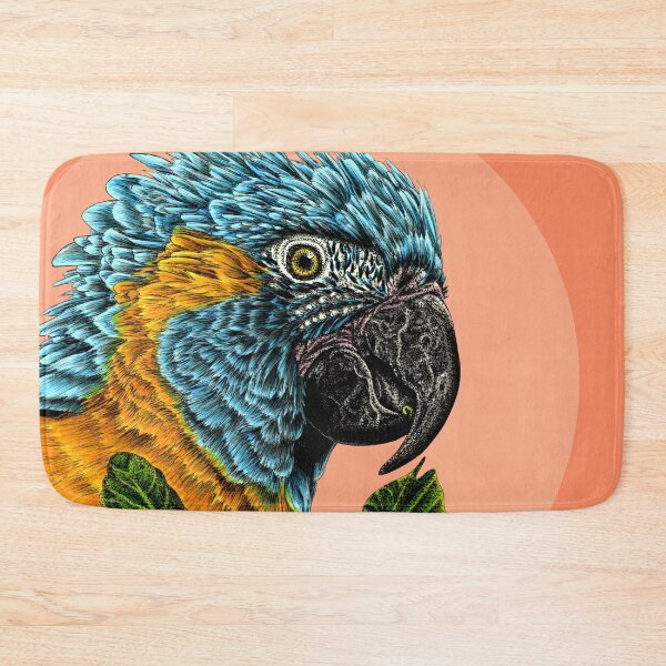 Item preview, Blue throated macaw parrot designed and sold by LorenDowding.