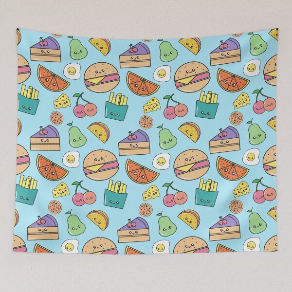 Item preview, Kawaii Food Leggings / Women Sport Leisure Leggings / Cute Food/ Cute Gift/ Gift for Women / Gift for Girls / Pizza / Egg / Pie / Hamburger designed and sold by Adonalyn.
