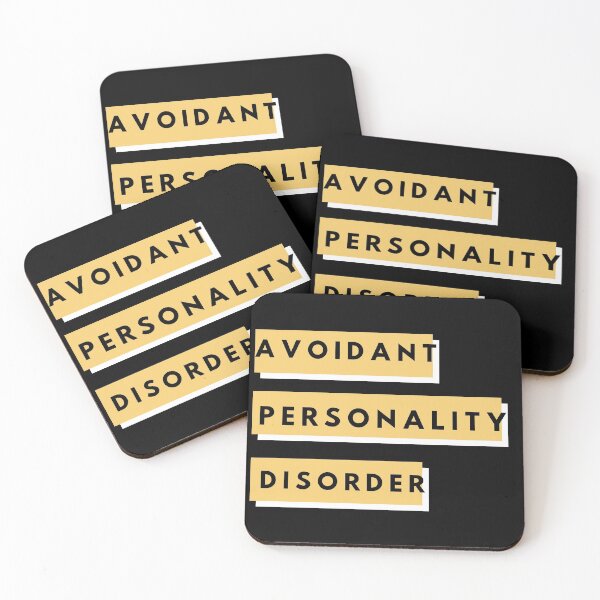 Item preview, Avoidant Personality Disorder AVPD designed and sold by ELEGANTRETRO.