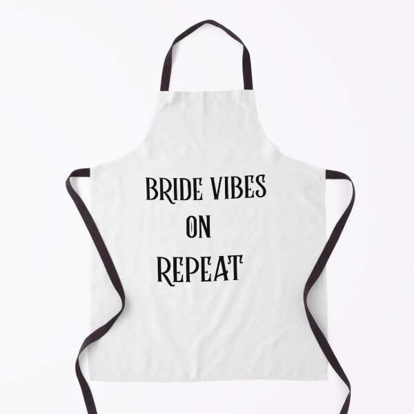 Item preview, Bride Vibes On Repeat (black) designed and sold by Allyoudois.