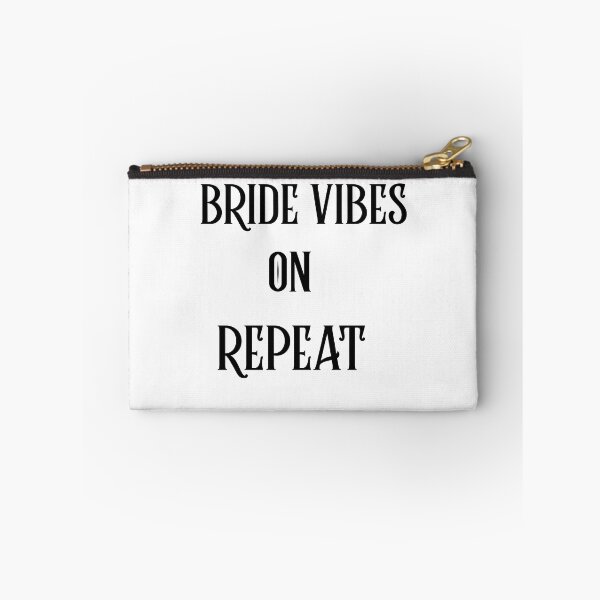 Item preview, Bride Vibes On Repeat (black) designed and sold by Allyoudois.