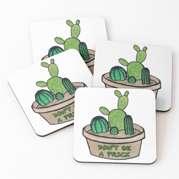 Item preview, Don’t be a prick cactus pun designed and sold by Phoebew03.