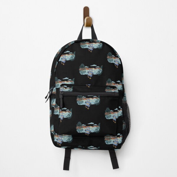 Item preview, THE ROBOT IS PICNICKING IN LANDSCAPE. designed and sold by ELEGANTRETRO.