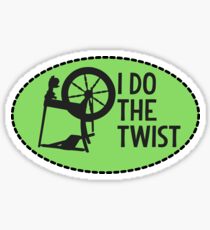 I Do the Twist. Sticker