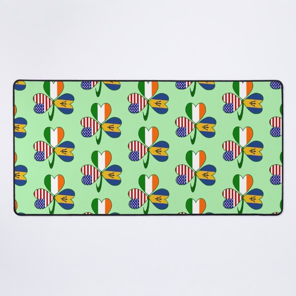 Item preview, Barbados Ireland USA Flags Shamrock designed and sold by AuntieShoe.