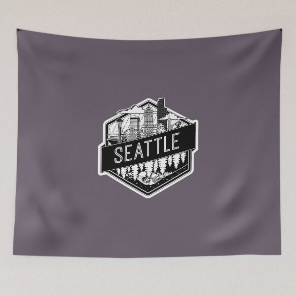 Item preview, Seattle Flipped designed and sold by GlacialGalaxy.
