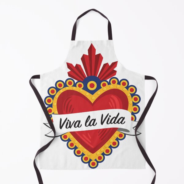 Item preview, Mexican Sacred Heart II / "Viva la Vida" Frida Kahlo's Quote in Spanish by Akbaly designed and sold by Akbaly.