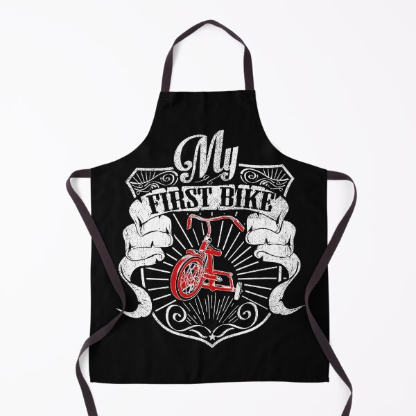 Item preview, My First Bike showing a tricycle in a bilker design. designed and sold by dhajr.