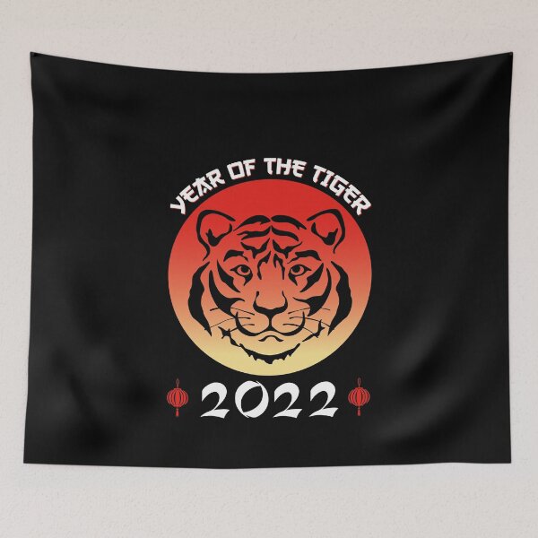 Item preview, Chinese Zodiac Tiger 2022 - Funny Year of the Tiger Astrology Design designed and sold by PrintOfi.