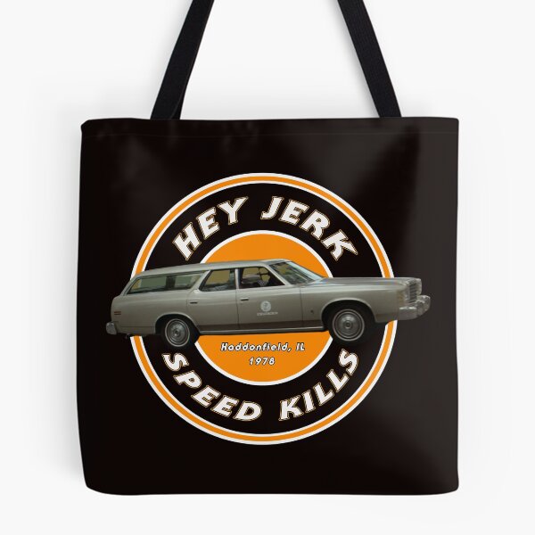 Item preview, Hey Jerk Speed Kills Halloween 1978 Annie Michael Myers Horror Humor T-Shirt designed and sold by Gore2Geek.
