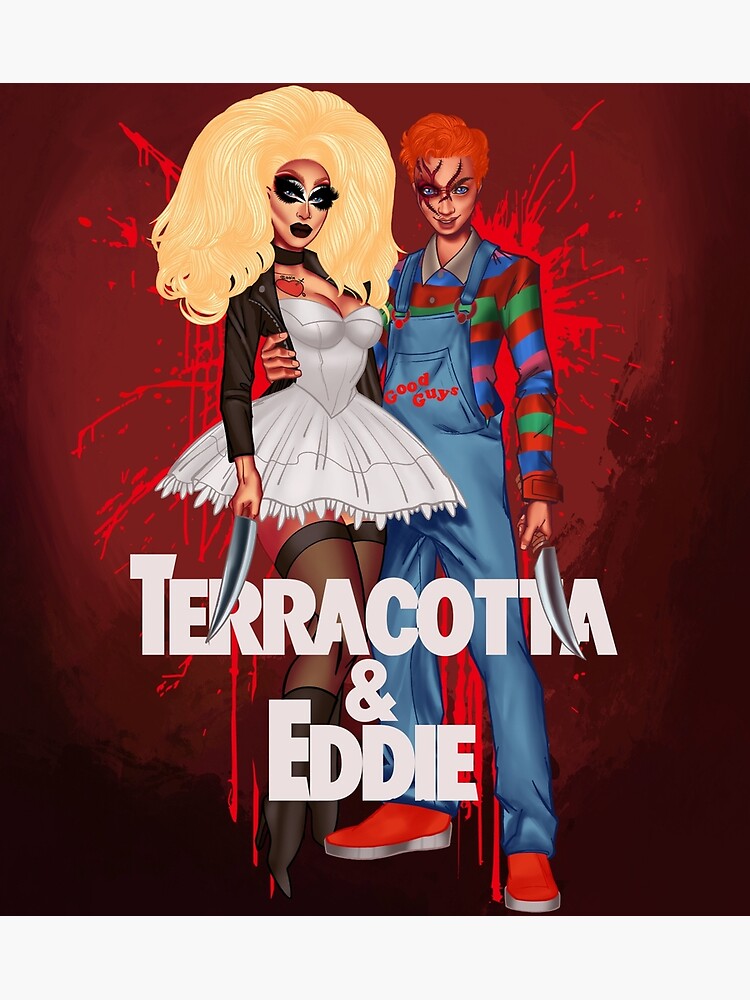 "Killer Doll Terra and Eddie" Poster for Sale by Terracotta01 Redbubble