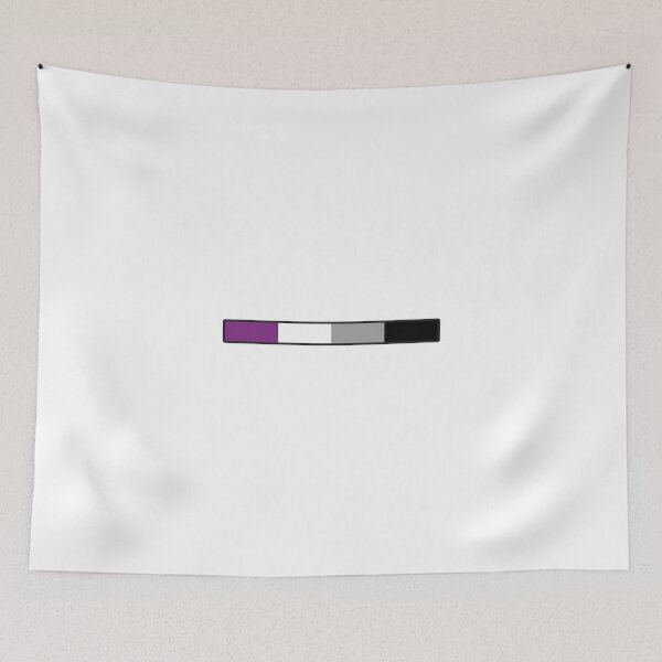 Item preview, Subtle Asexual Pride Flag Strip, Subtle Ace Pride designed and sold by HumanNation.