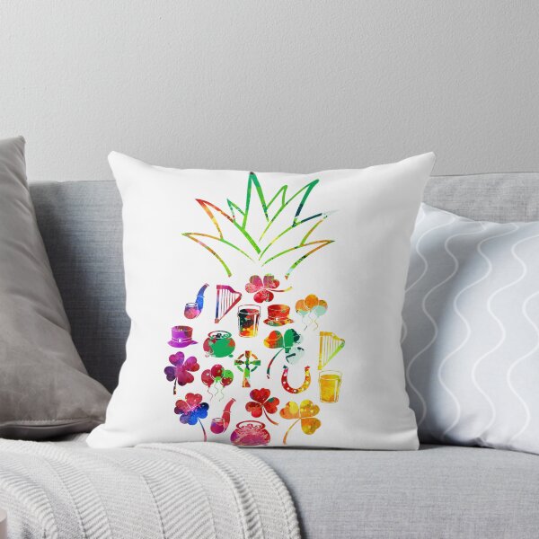 Item preview, Irish pineapple watercolor designed and sold by aggiexnjoz.