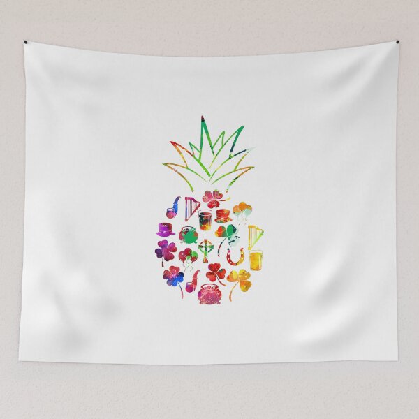 Item preview, Irish pineapple watercolor designed and sold by aggiexnjoz.