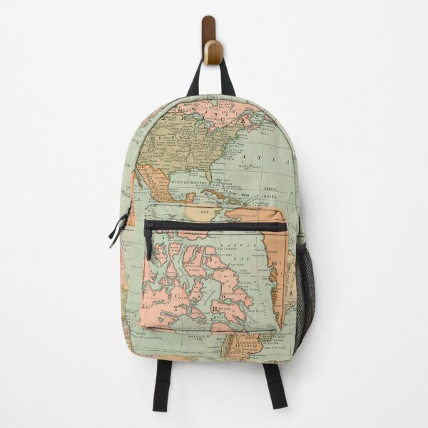 Item preview, 1904 Vintage World Map designed and sold by Gin  Neko.