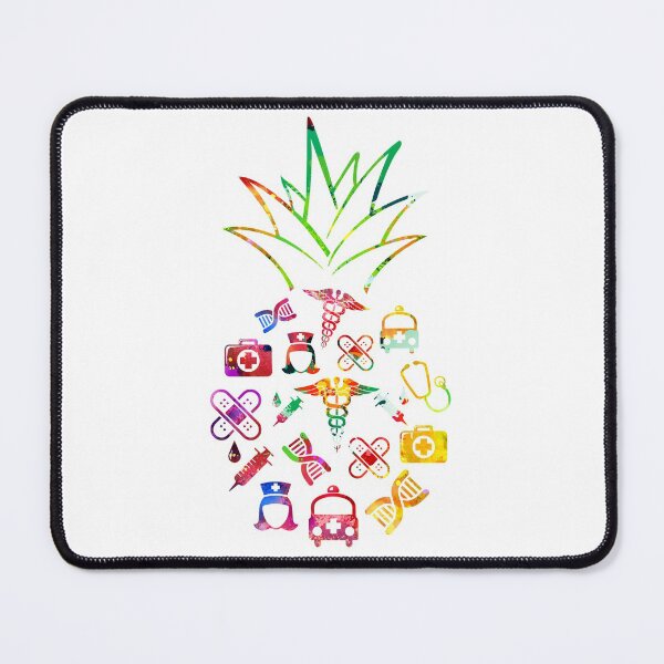 Item preview, Nursing pineapple watercolor designed and sold by aggiexnjoz.