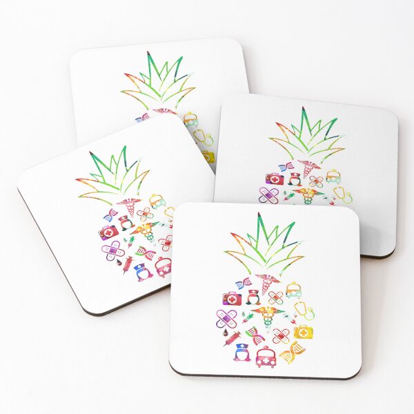 Item preview, Nursing pineapple watercolor designed and sold by aggiexnjoz.