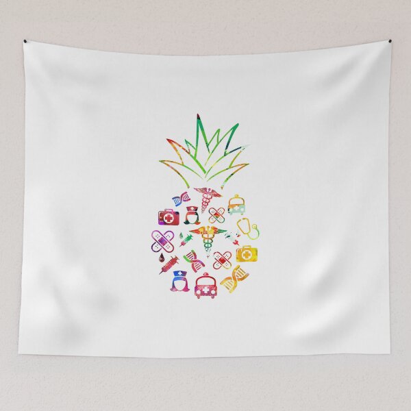 Item preview, Nursing pineapple watercolor designed and sold by aggiexnjoz.