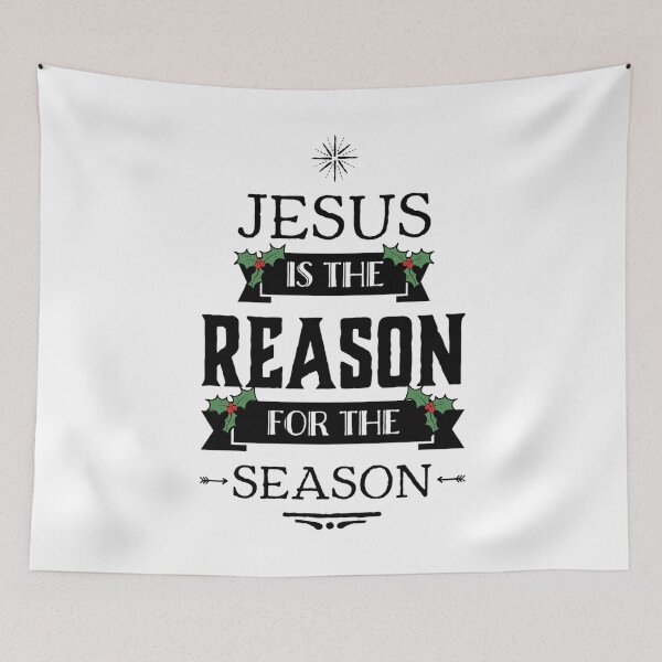 Item preview, Jesus is the Reason For the Season Christmas Holiday Xmas designed and sold by CarantinedChaos.