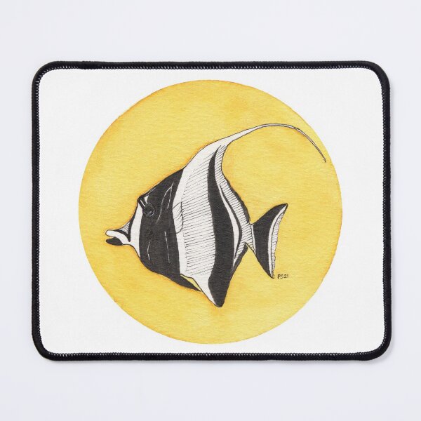 Item preview, Inktober 2021: Moorish Idol designed and sold by Pamela Sommer.