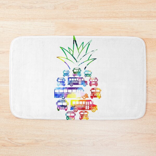 Artikelvorschau, Schulbus Ananas Aquarell entworfen und verkauft von aggiexnjoz.