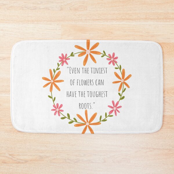 Item preview, Inspirational Flower Quote  designed and sold by Dollfacedesign.