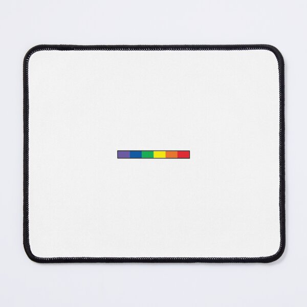 Item preview, Subtle Rainbow Gay Pride Flag Strip, Subtle Minimalist Pride designed and sold by HumanNation.