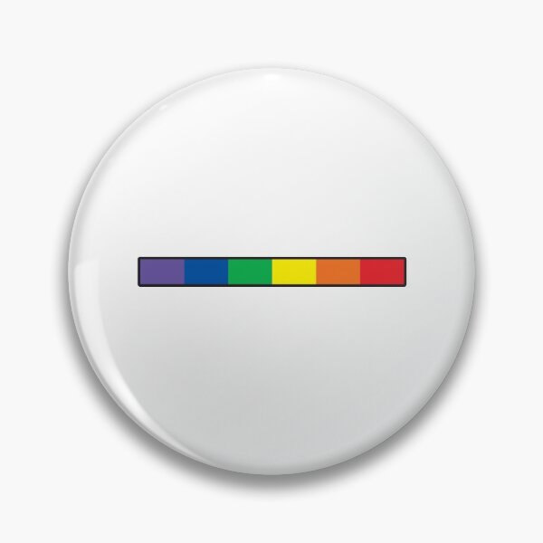 Item preview, Subtle Rainbow Gay Pride Flag Strip, Subtle Minimalist Pride designed and sold by HumanNation.