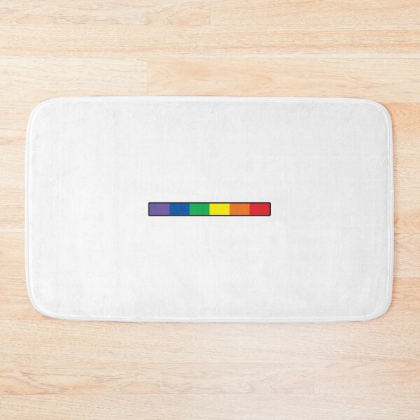 Item preview, Subtle Rainbow Gay Pride Flag Strip, Subtle Minimalist Pride designed and sold by HumanNation.