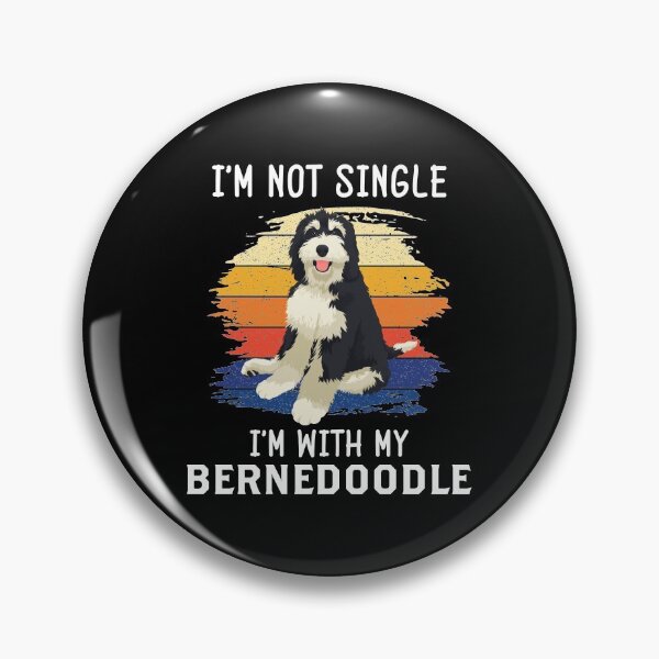 Item preview, Funny I'm With My Bernedoodle Funny Dog Owner graphic designed and sold by jakehughes2015.
