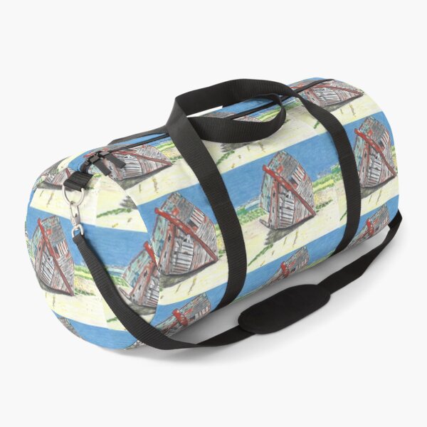 Item preview, Shipwrecked Colored Pencil Drawing of an Old Boat designed and sold by AliCatOriginals.