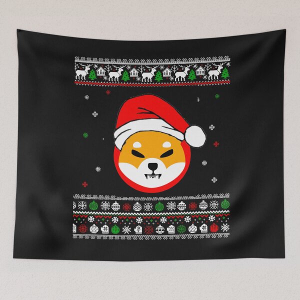 Item preview, Shiba Inu Coin Shiba Inu Crypto Shiba Inu Ugly Christmas Sweatshirt designed and sold by Anthony-Wilson.