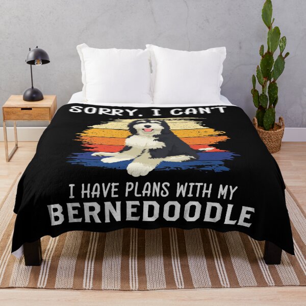 Item preview, I Have Plans With My Bernedoodle Funny Dog Lover product designed and sold by jakehughes2015.