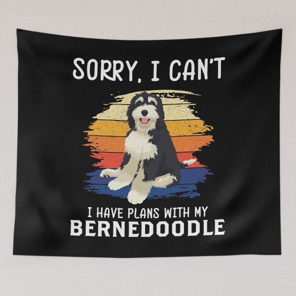 Item preview, I Have Plans With My Bernedoodle Funny Dog Lover product designed and sold by jakehughes2015.