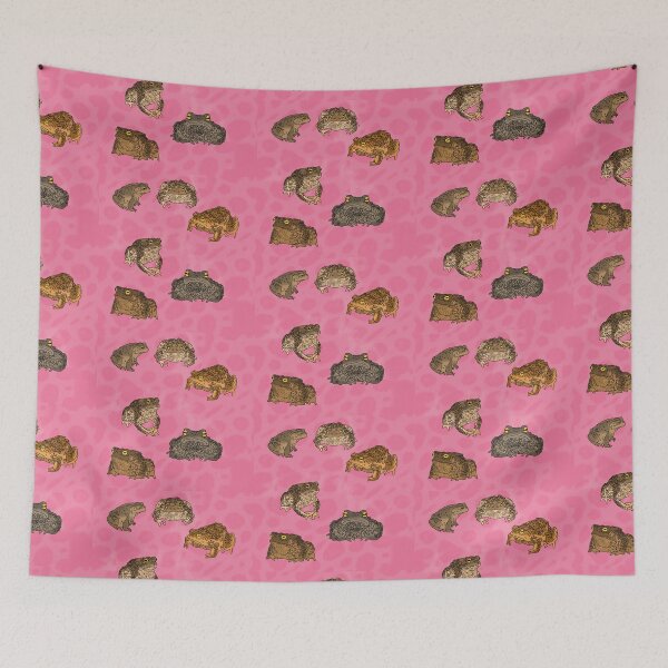 Item preview, Toads Pattern Pink designed and sold by Ashley Gagnon.