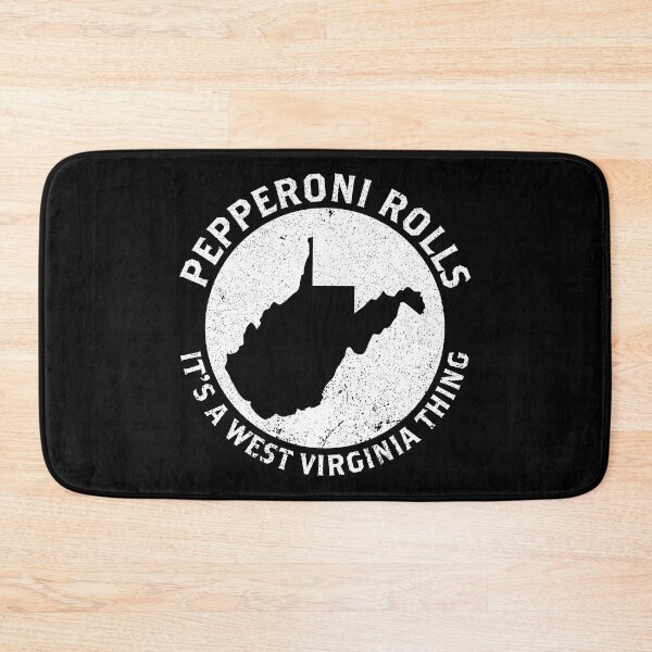 Item preview, West Virginia Pride State Map Pepperoni Rolls design designed and sold by jakehughes2015.
