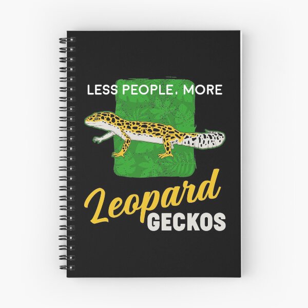 Item preview, Reptile Lover Less People More Leopard Geckos design designed and sold by jakehughes2015.