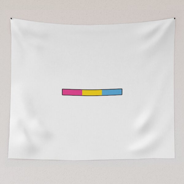 Item preview, Subtle Pansexual Pride Flag Strip, Subtle Pan Pride designed and sold by HumanNation.