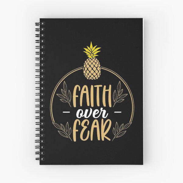 Item preview, Faith Fear Inspirational IVF Quote Infertility Pineapple print designed and sold by jakehughes2015.