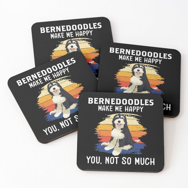 Item preview, You Not So Much Bernedoodles Funny Dog Owner graphic designed and sold by jakehughes2015.